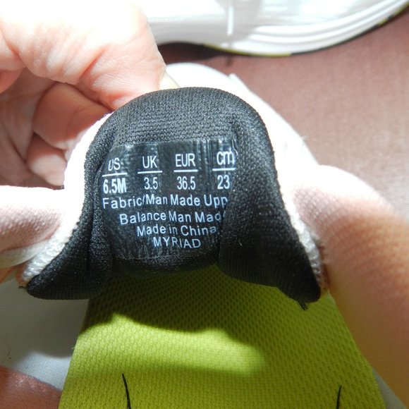 Ryka Myriad Athletic Running Shoe Lace Up Low Top Women's US Size 6.5 White - Picture 7 of 10